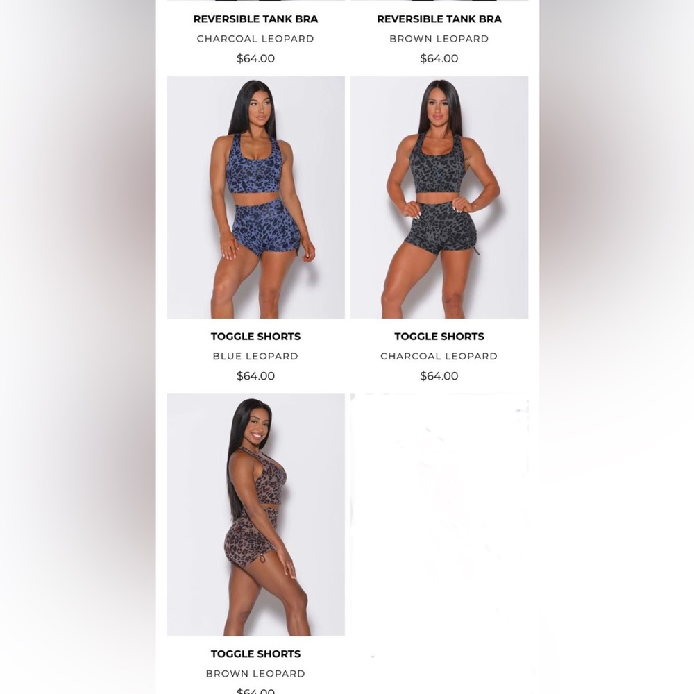 ISO Looking for Bombshell Sportswear leopard toggle shorts sets M or L Please!